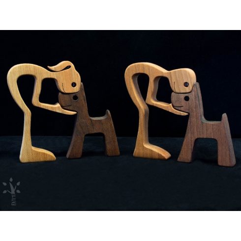 My best friend.Boy with a dog (LBKF)