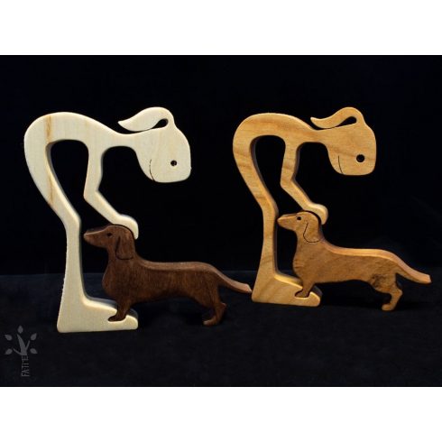 A legjobb Barátom. Kislány TACSKÓ kutyussal (LBKLTa)