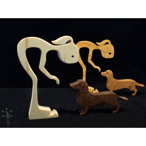 A legjobb Barátom. Kislány TACSKÓ kutyussal (LBKLTa)