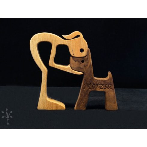 My best friend.Girl with a dog. (LBKL)