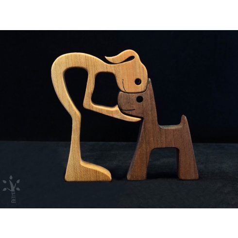 My best friend.Girl with a dog. (LBKL)