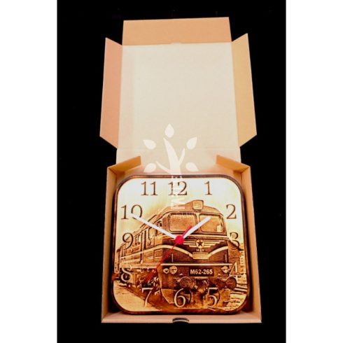 Mozdonyos falióra - M62-265 SZERGEJ (M62_19-082)