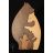 Bear family with two cubs – handmade wooden decoration with engraving
