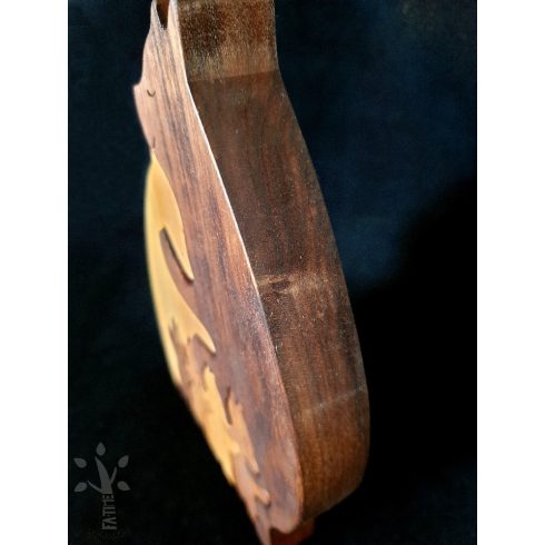 Akciós termék! Mackócsalád 4 boccsal, igazi fából (MACS4-C)