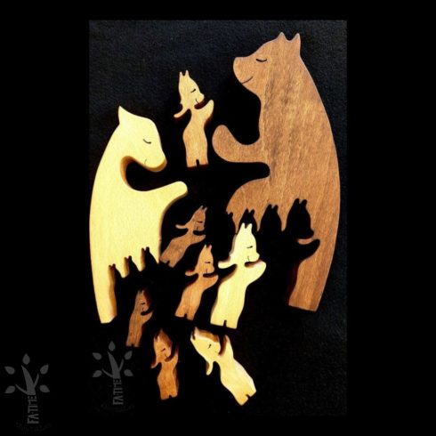 Mackócsalád 7 boccsal(MACS7)