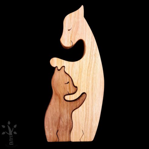 Mother Bear with a baby bear