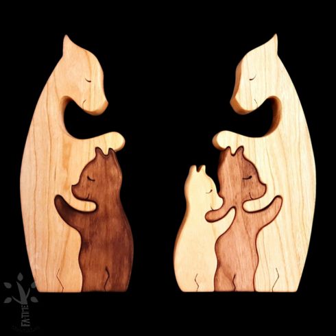 Mother Bear with a baby bear