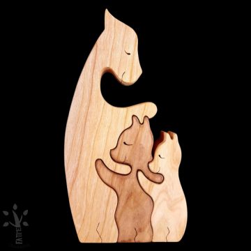 Mother Bear with 2 baby bears