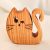 Zo-ZOO World  Cat Wooden Magnet – Scroll Saw Handmade Animal Figure