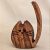 Zo-ZOO World  Cat Wooden Magnet – Scroll Saw Handmade Animal Figure