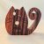 Zo-ZOO World  Cat Wooden Magnet – Scroll Saw Handmade Animal Figure