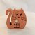 Zo-ZOO World  Cat Wooden Magnet – Scroll Saw Handmade Animal Figure