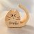 Zo-ZOO World  Cat Wooden Magnet – Scroll Saw Handmade Animal Figure