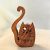 Zo-ZOO World  Cat Wooden Magnet – Scroll Saw Handmade Animal Figure