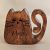 Zo-ZOO World  Cat Wooden Magnet – Scroll Saw Handmade Animal Figure