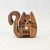 Zo-ZOO World  Cat Wooden Magnet – Scroll Saw Handmade Animal Figure