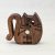 Zo-ZOO World  Cat Wooden Magnet – Scroll Saw Handmade Animal Figure