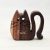 Zo-ZOO World  Cat Wooden Magnet – Scroll Saw Handmade Animal Figure