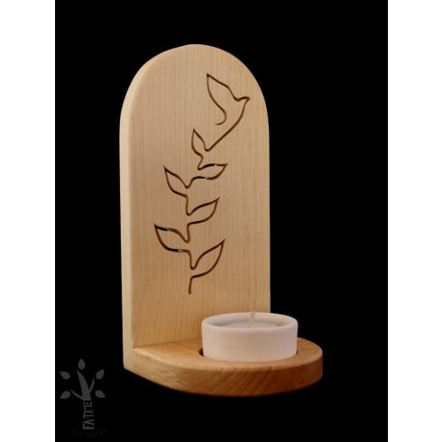 Kibontakozás  mécsestartó