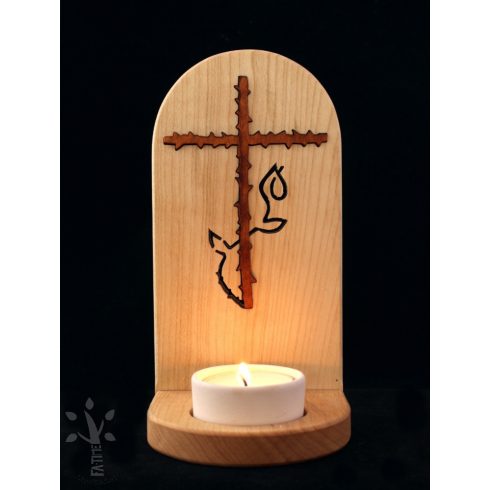 A remény győzelme mécsestartó