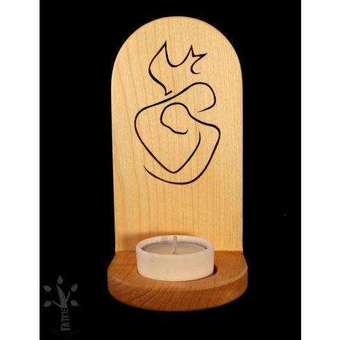 Szent szövetség mécsestartó