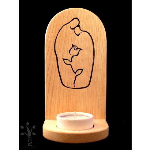 Gondviselés mécsestartó