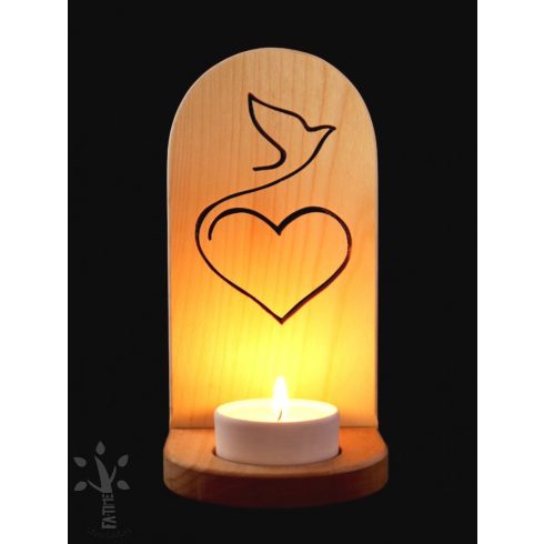 A szív szabadsága mécsestartó