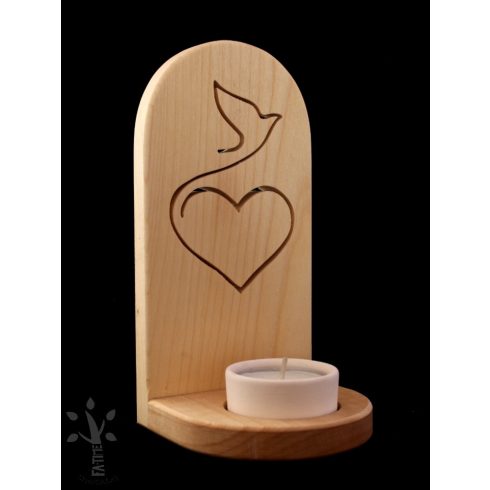 A szív szabadsága mécsestartó