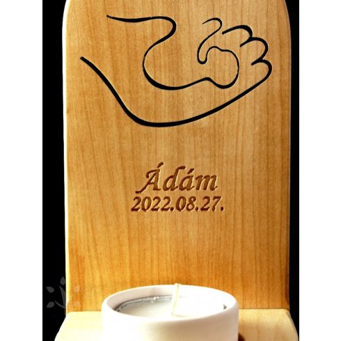 A szív szabadsága mécsestartó