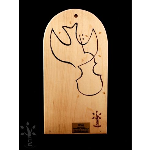 Minden hangszer Őt dicséri mécsestartó