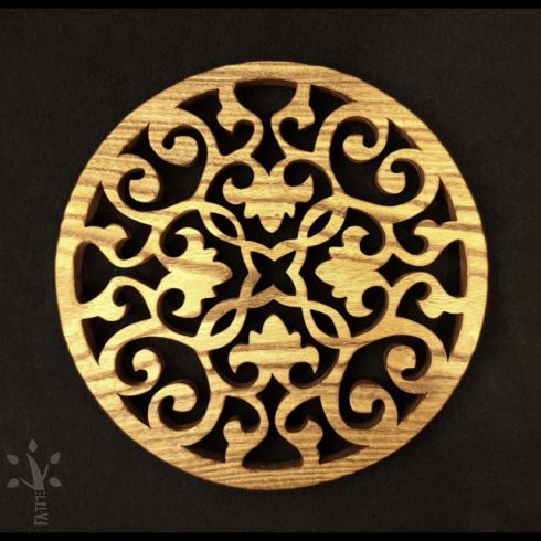  Ornamentikus mintázatú , edényalátét , dekoráció (OMM-4)