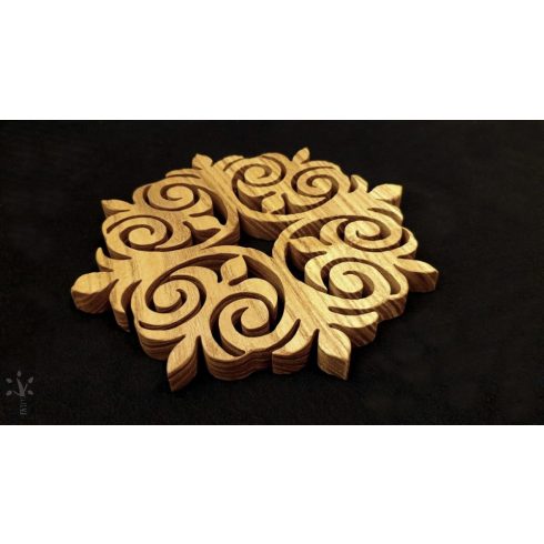 Ornamentikus mintázatú edényalátét dekoráció (OMM-6)