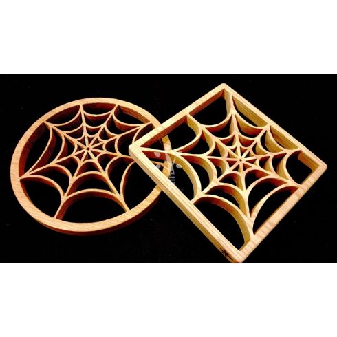 "Pókháló 2"  edényalátét (PHK1)