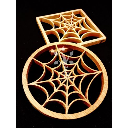 "Pókháló 2"  edényalátét (PHK1)