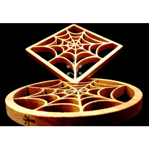 "Pókháló 2"  edényalátét (PHK1)