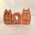 Zo-ZOO World  kitten couple  Wooden Magnet – Scroll Saw Handmade Animal Figure