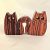 Zo-ZOO World  kitten couple  Wooden Magnet – Scroll Saw Handmade Animal Figure