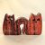 Zo-ZOO World  kitten couple  Wooden Magnet – Scroll Saw Handmade Animal Figure