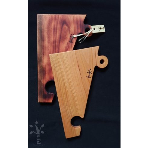 Páros vágódeszka meggyfából (PVD-04)