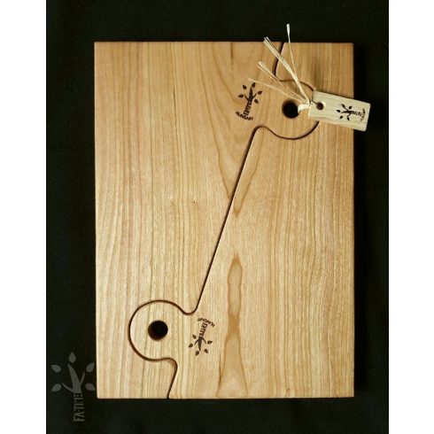 Páros vágódeszka meggyfából (PVD-05)