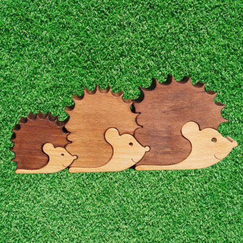 Süncsalád egy csemetével