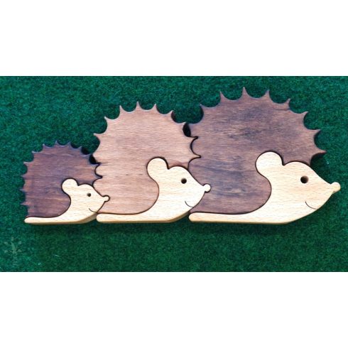 Süncsalád egy csemetével