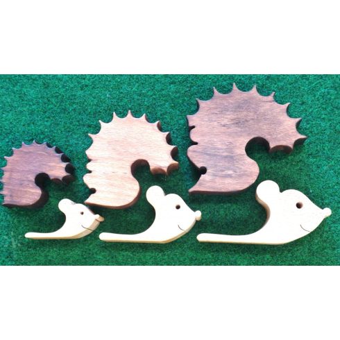 Süncsalád egy csemetével