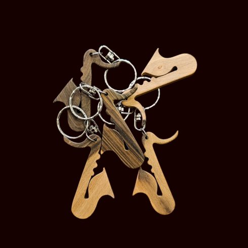 Szaxofon kulcstartó