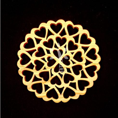 Csupaszív edényalátét 3 (Sziv3)