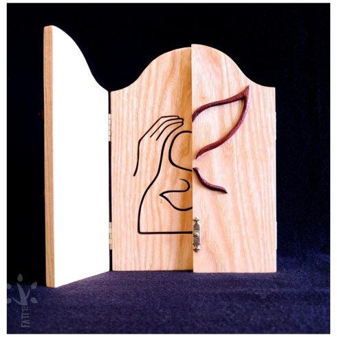 Asztali szárnyas oltár 