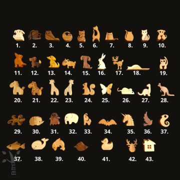 ÁLLATFIGURÁK-Vásári cukiságok 